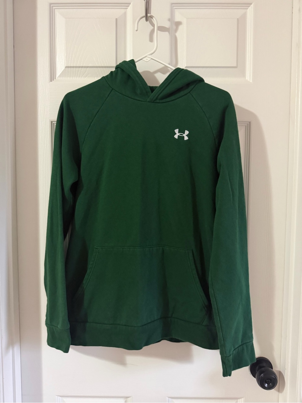 Under Armour Boys XL Forest Green Crewneck Hoodie Sweatshirt